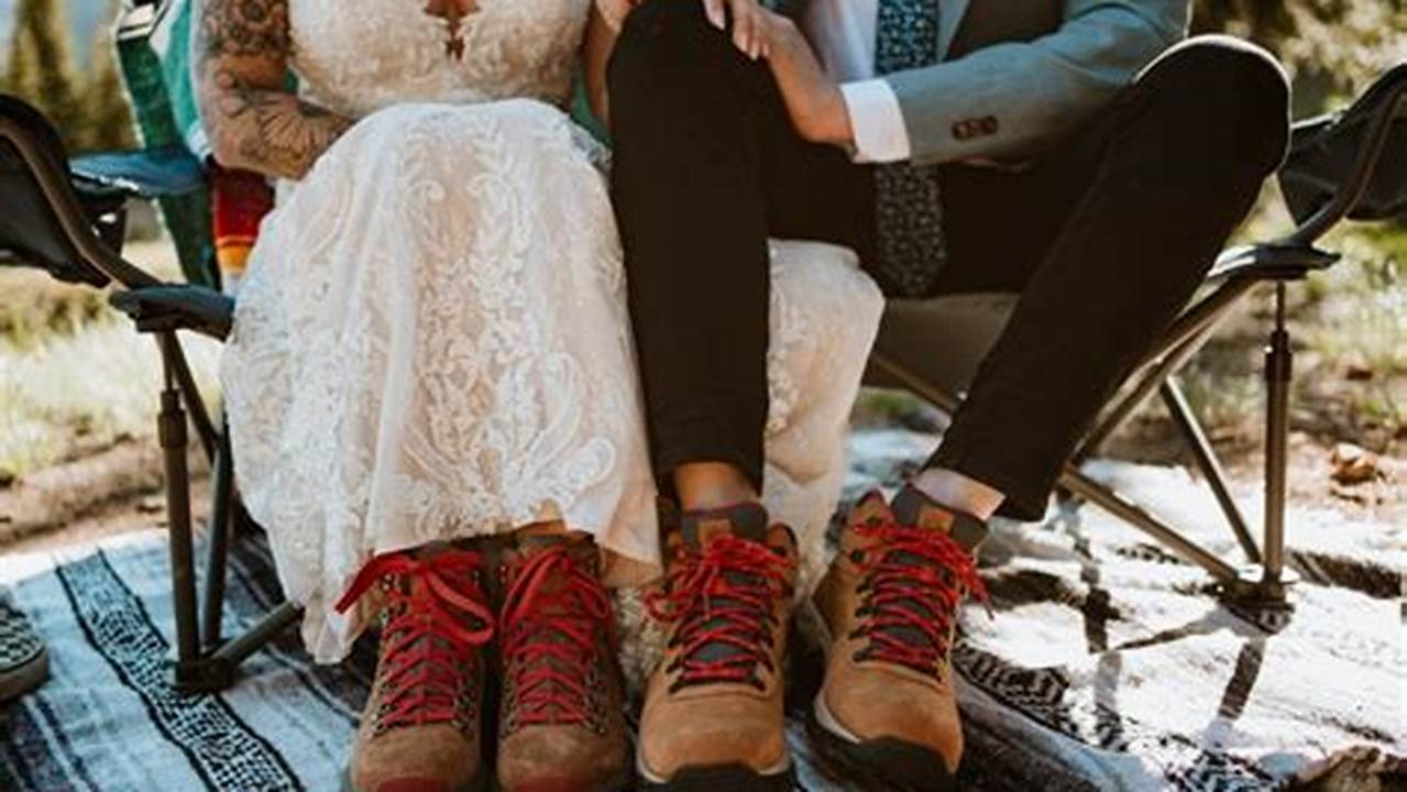Uniqueness, Wedding Hiking Boots