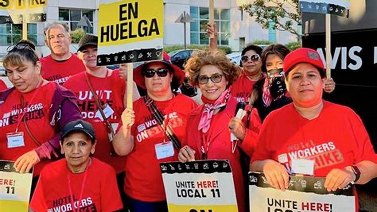 Unite Here Local 11 Announced That Workers From 34 Southern California Hotels Will Begin Voting To Ratify The Tentative Labor Agreements The Union Has Reached With The Hotels., 2024