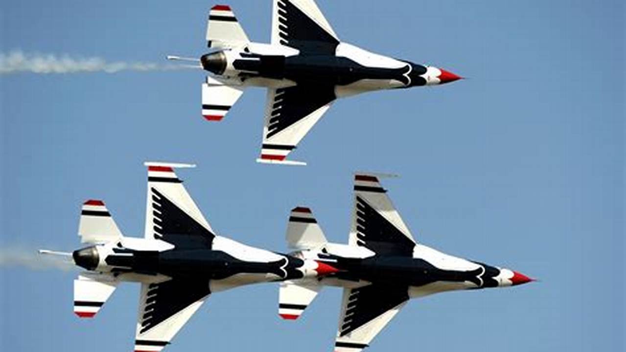 United States Air Force Thunderbirds 2024 Schedule