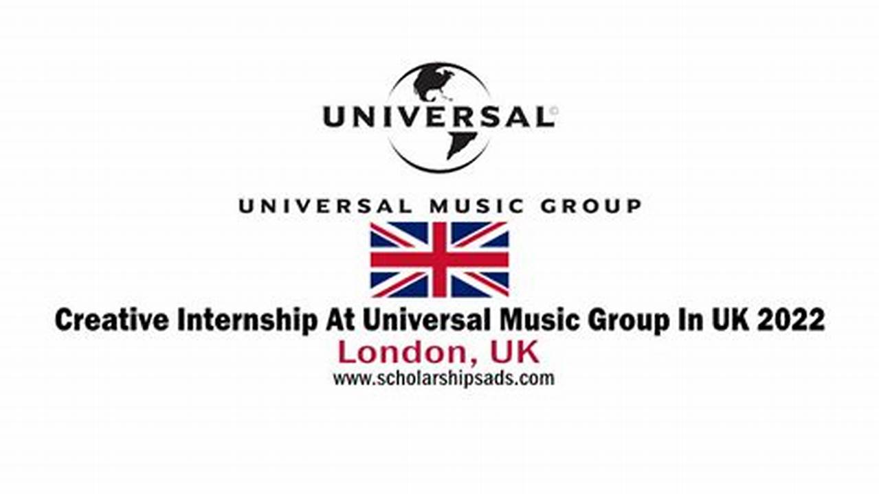 Universal Music Group Internship Summer 2024