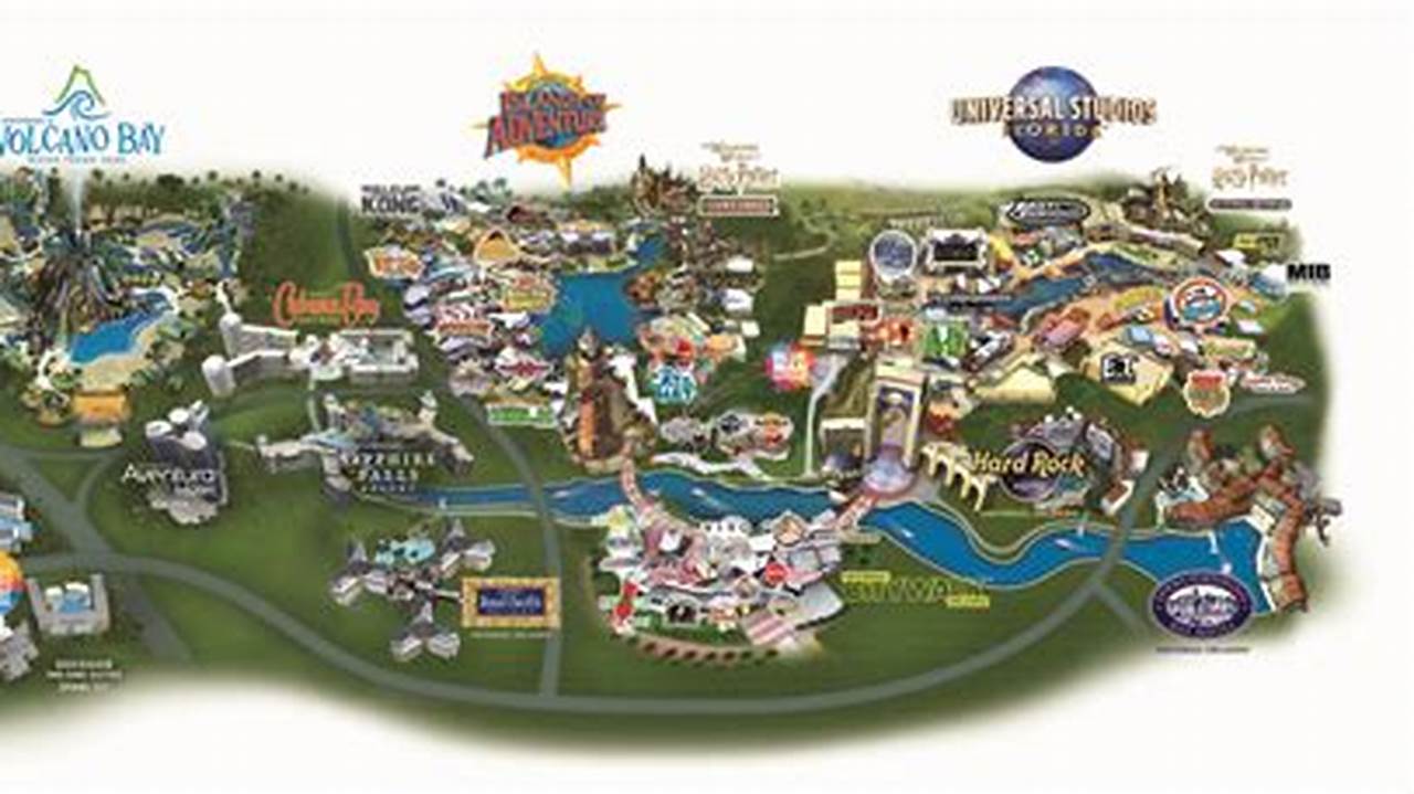 Universal Studios Attractions 2024