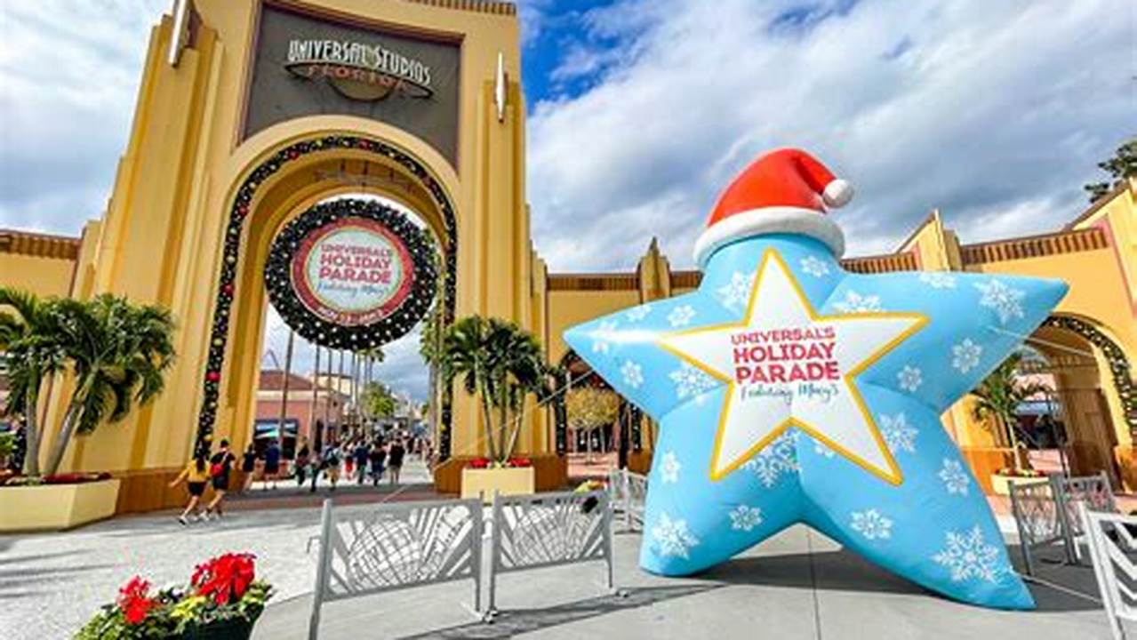 Universal Studios Holiday 2024