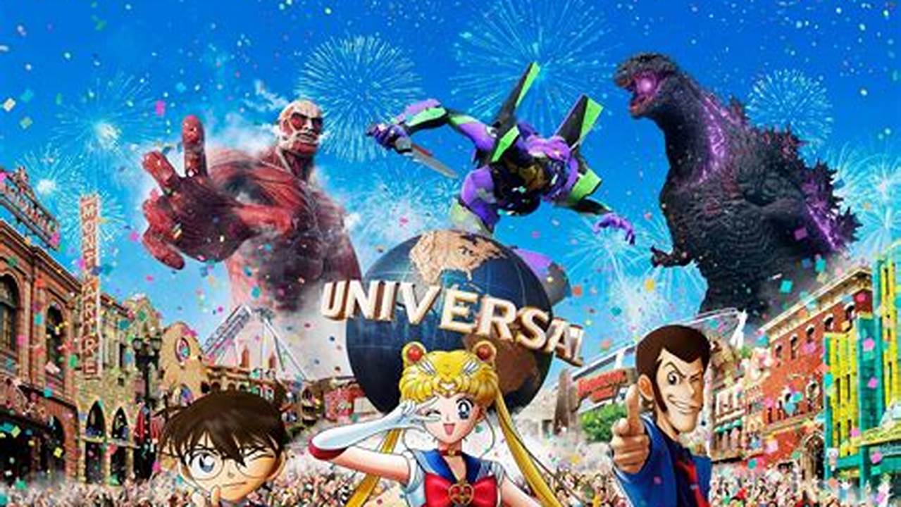Universal Studios Japan Anime 2024