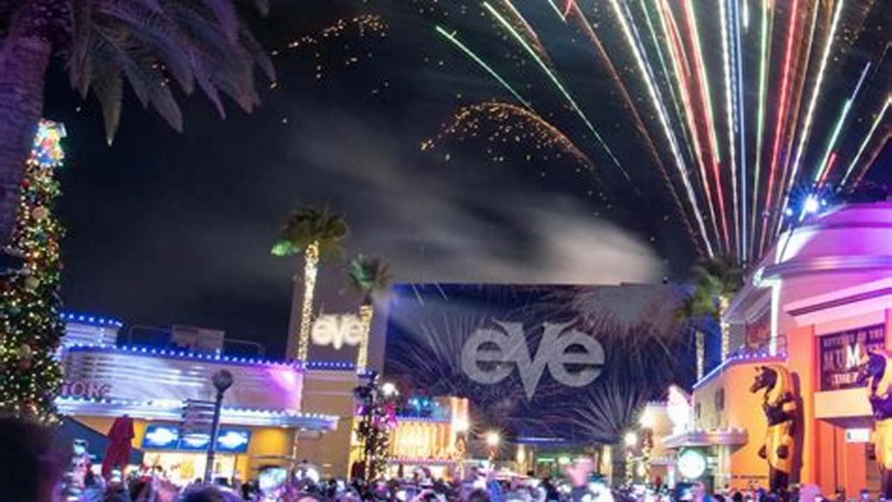 Universal Studios New Year's Eve 2024