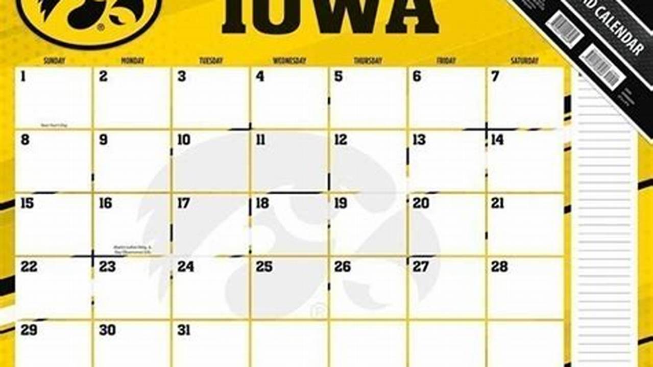 University Of Iowa Calendar Holidays