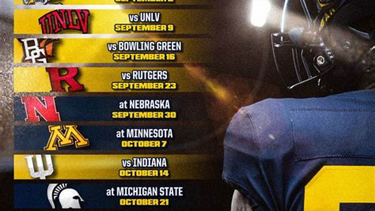 University Of Michigan Football Tickets 2024