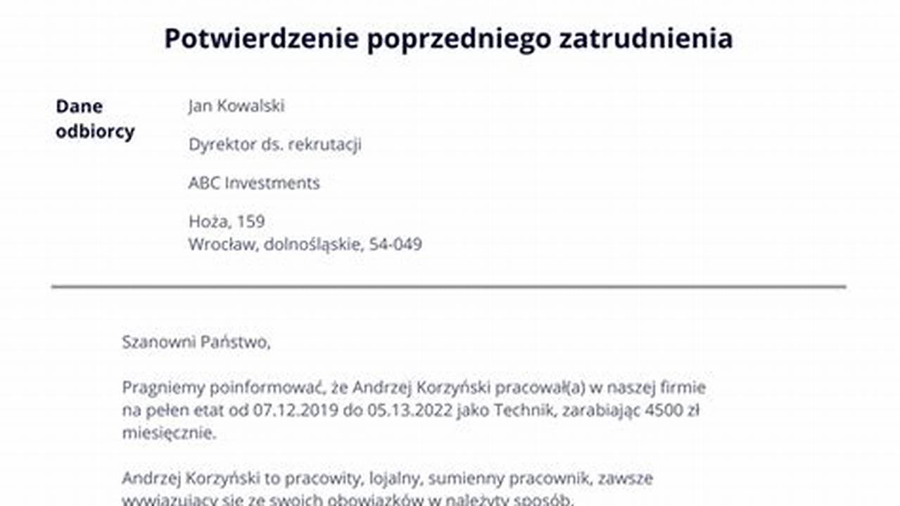 Uniwersytet Warszawski Gdzie Uzyskać Dokument Potwierdzający Zatrudnienie