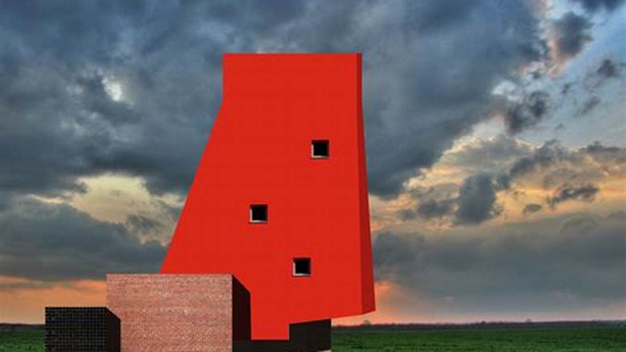 Untitled Red Tower 2024