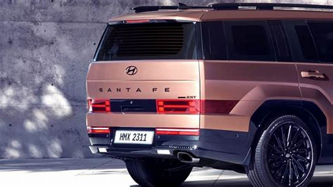 Unveil The Redesigned 2024 Hyundai Santa Fe, A Midsize Suv Featuring Advanced Safety And Technology., 2024