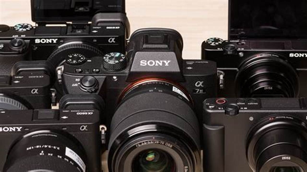 Upcoming Sony Cameras 2024