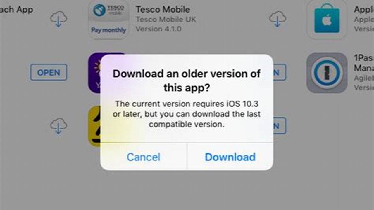 Update Available You&#039;re Using An Older Version Of Our App., 2024