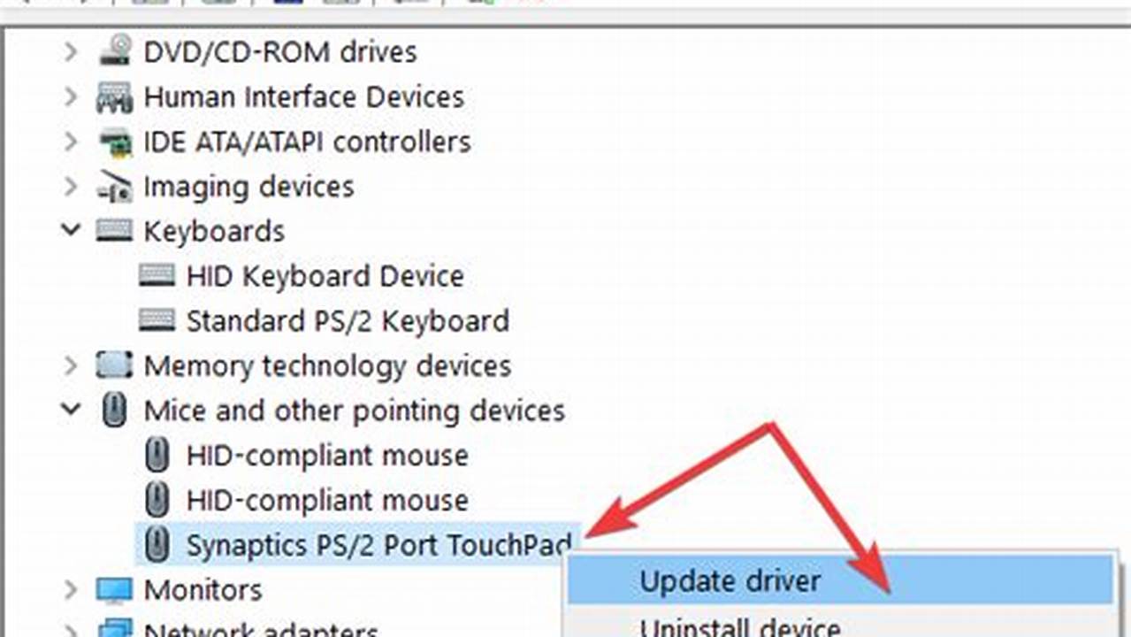 Update Driver Touchpad., Tutorial