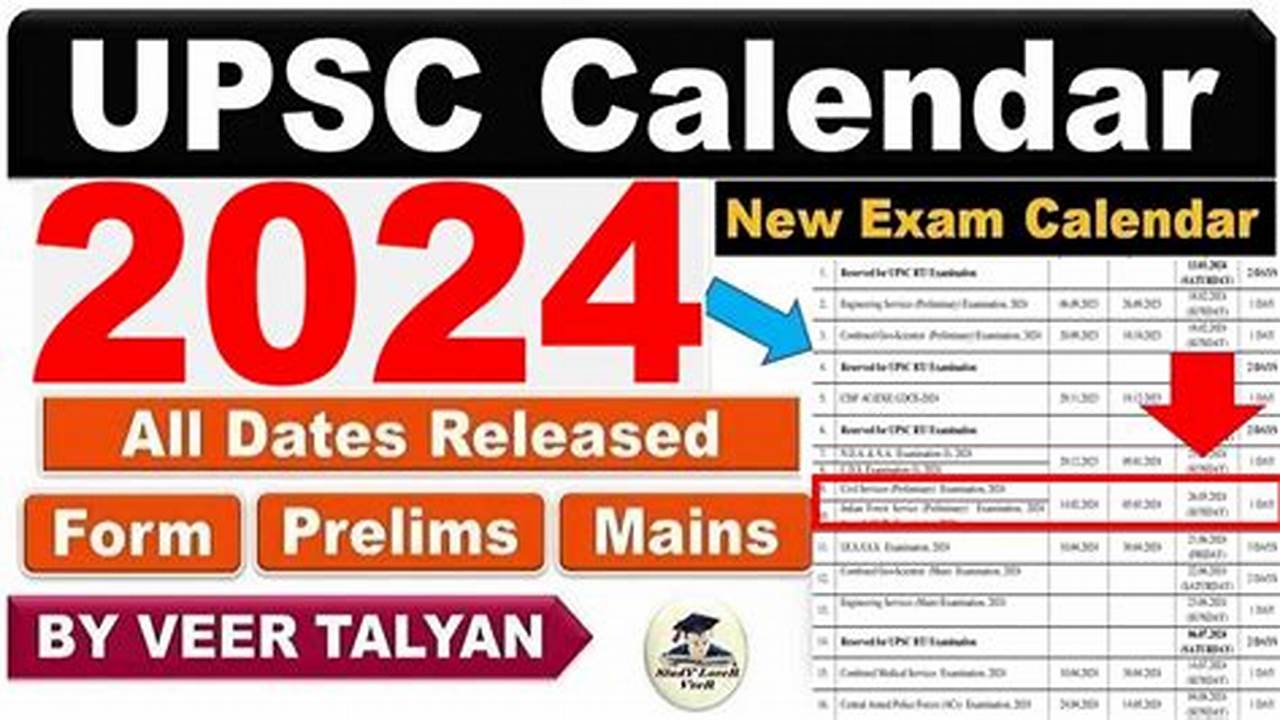 Upsc 2024 Exam Date