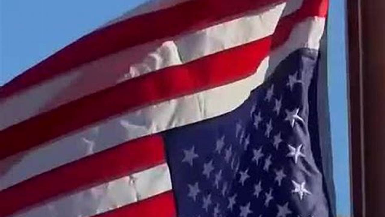 Upside Down American Flag 2024