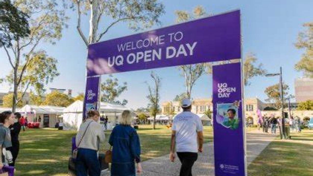 Uq&#039;s 2024 Open Days Will Be Held On Sunday 4 August At St Lucia Campus And Sunday 18 August At Gatton Campus., 2024