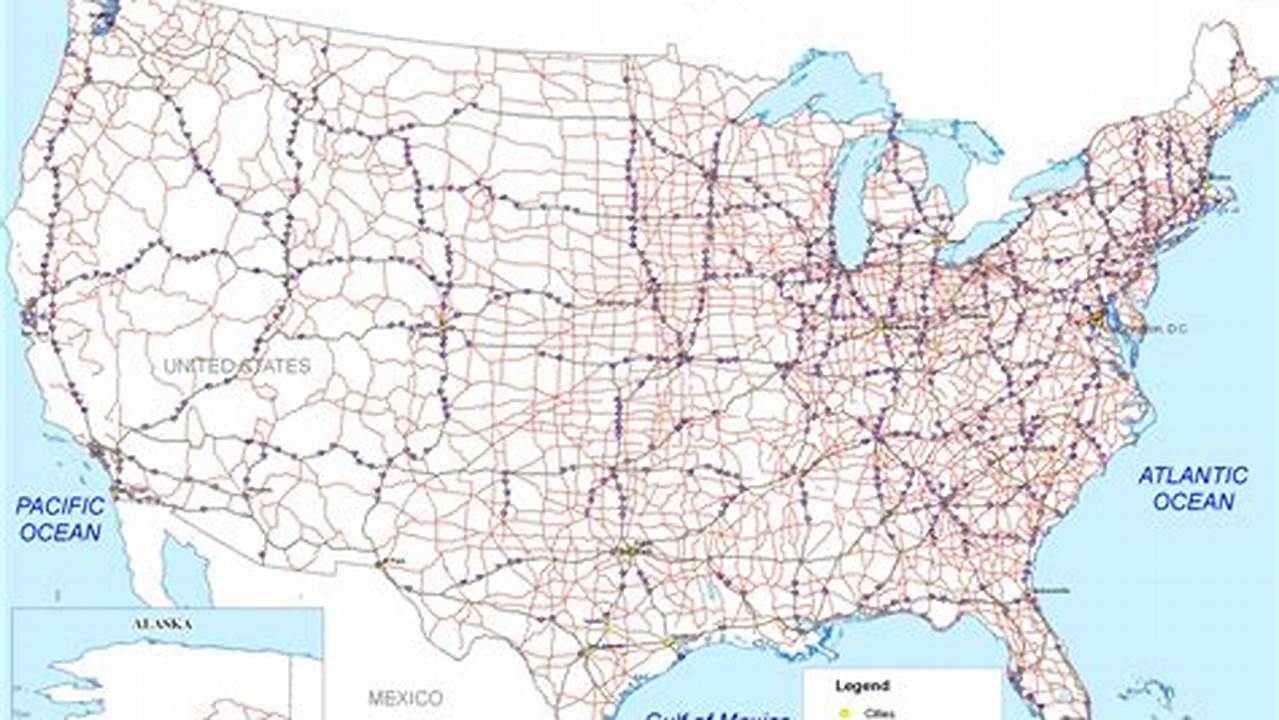 Us Interstate Map 2024