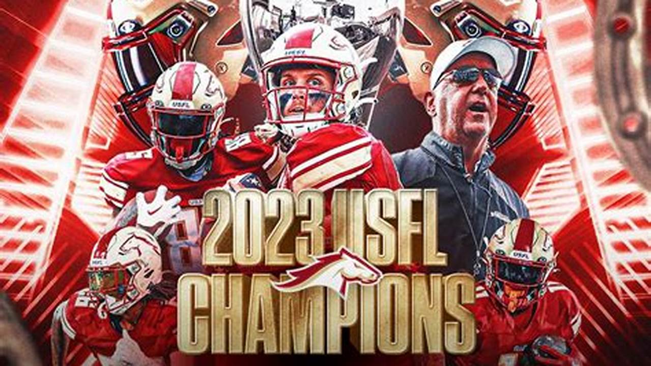 Usfl Championship Game 2024