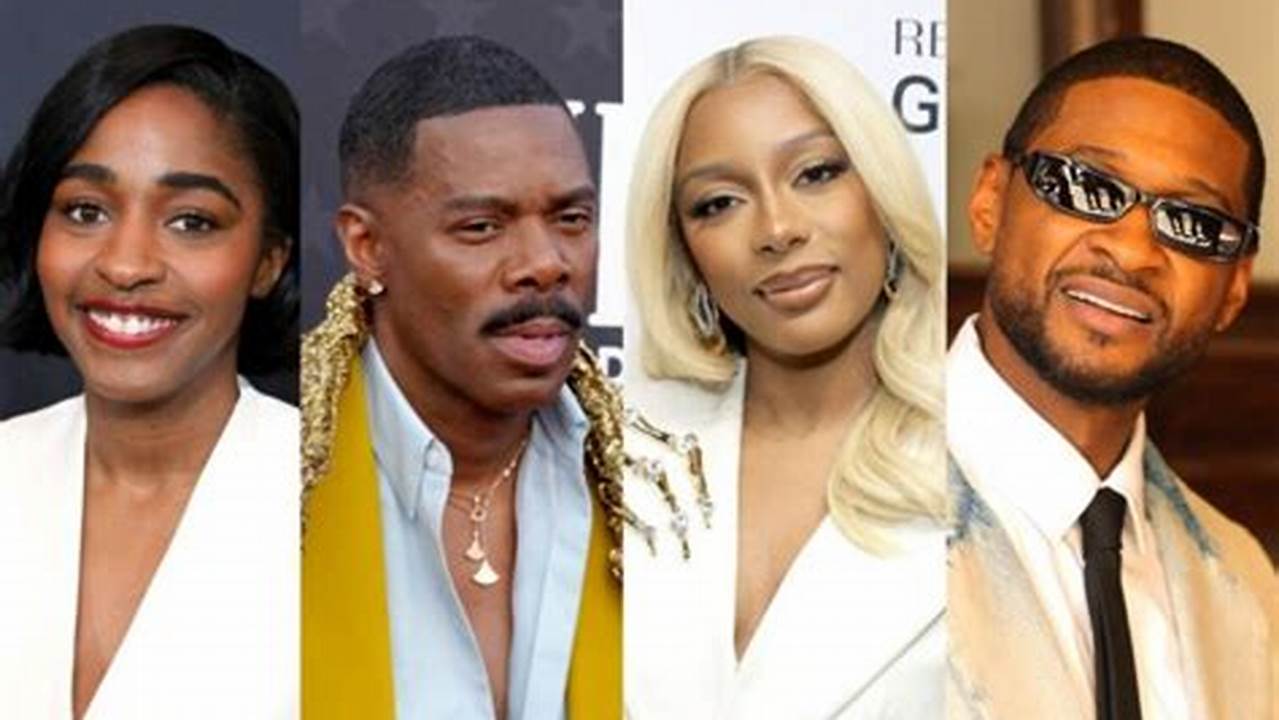 Usher , Victoria Monét , Colman Domingo , And Ayo Edebiri Are Leading The Pack Of Nominees In Music, Film, And Television, Respectively., 2024