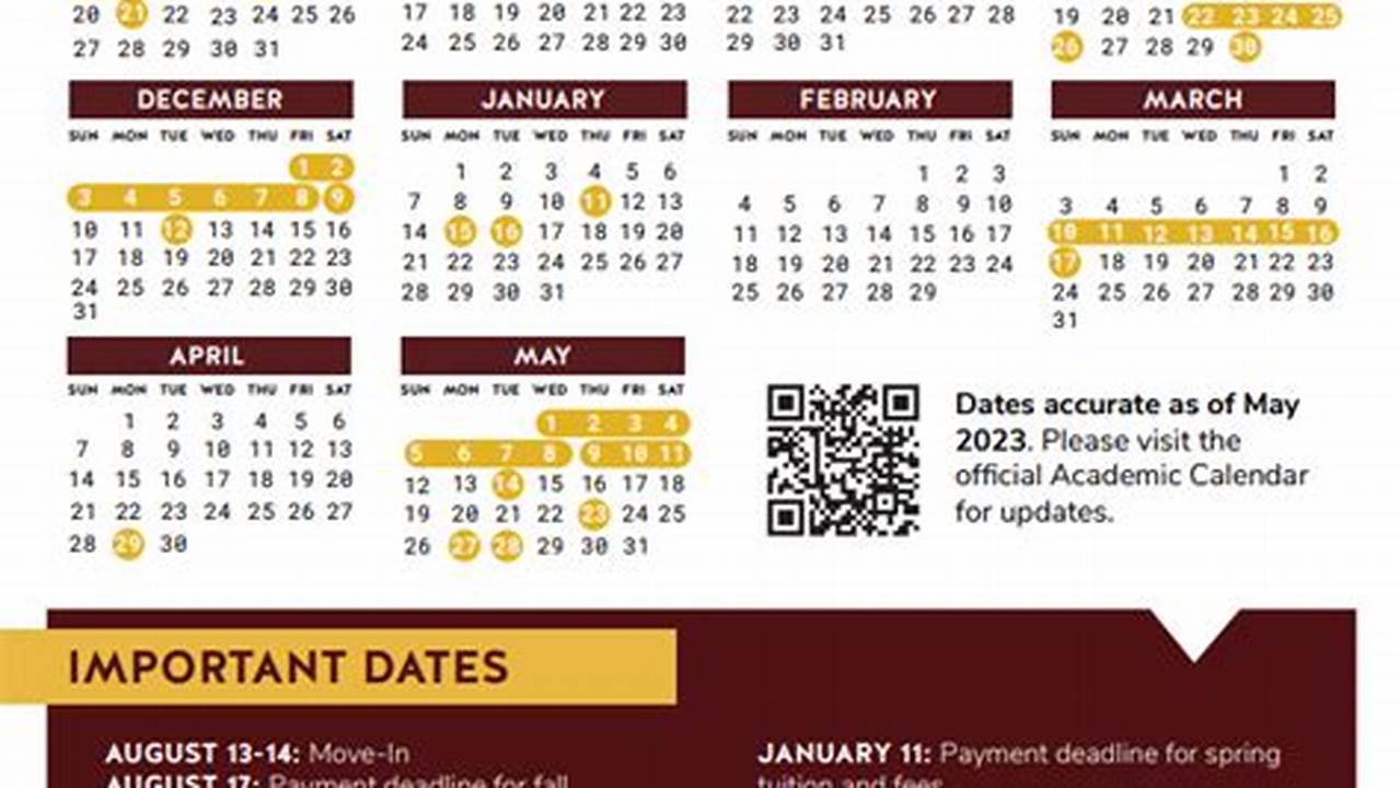 Uta Academic Calendar 2024-25