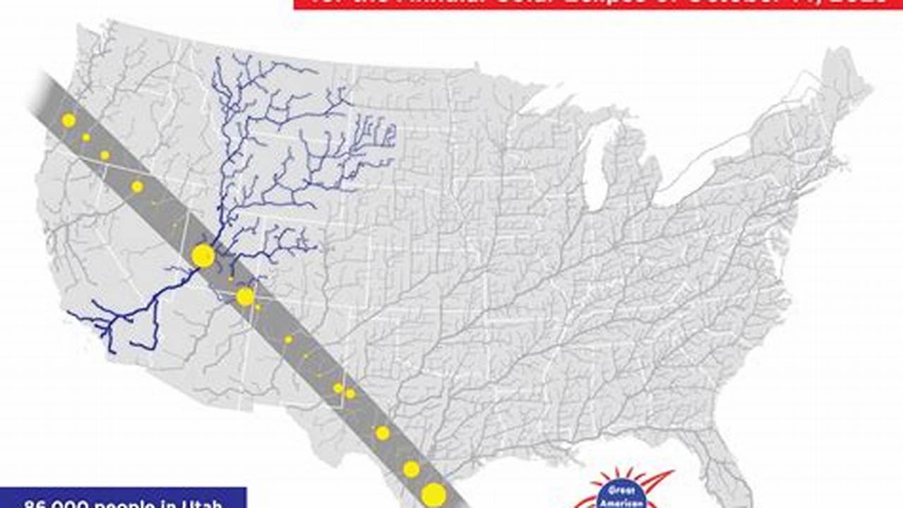 Utah Eclipse Oct 2024 Path