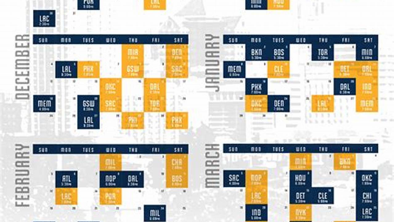 Utah Jazz Home Schedule 2024-24