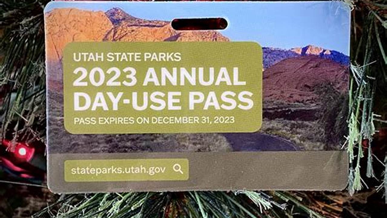 Utah State Park Pass 2024