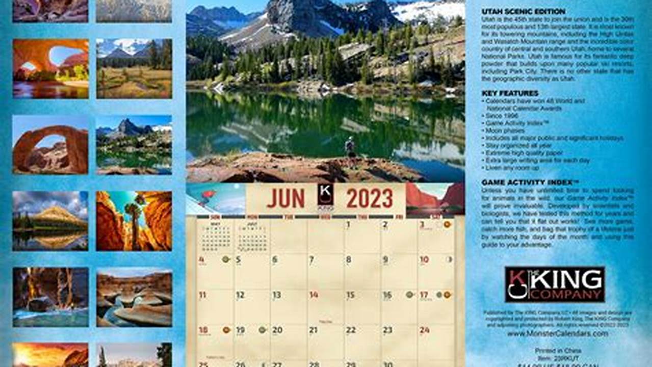 Utah Tumbleweeds 2024 Calendar