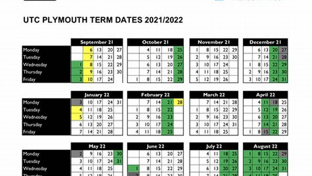 Utc 2024 Schedule