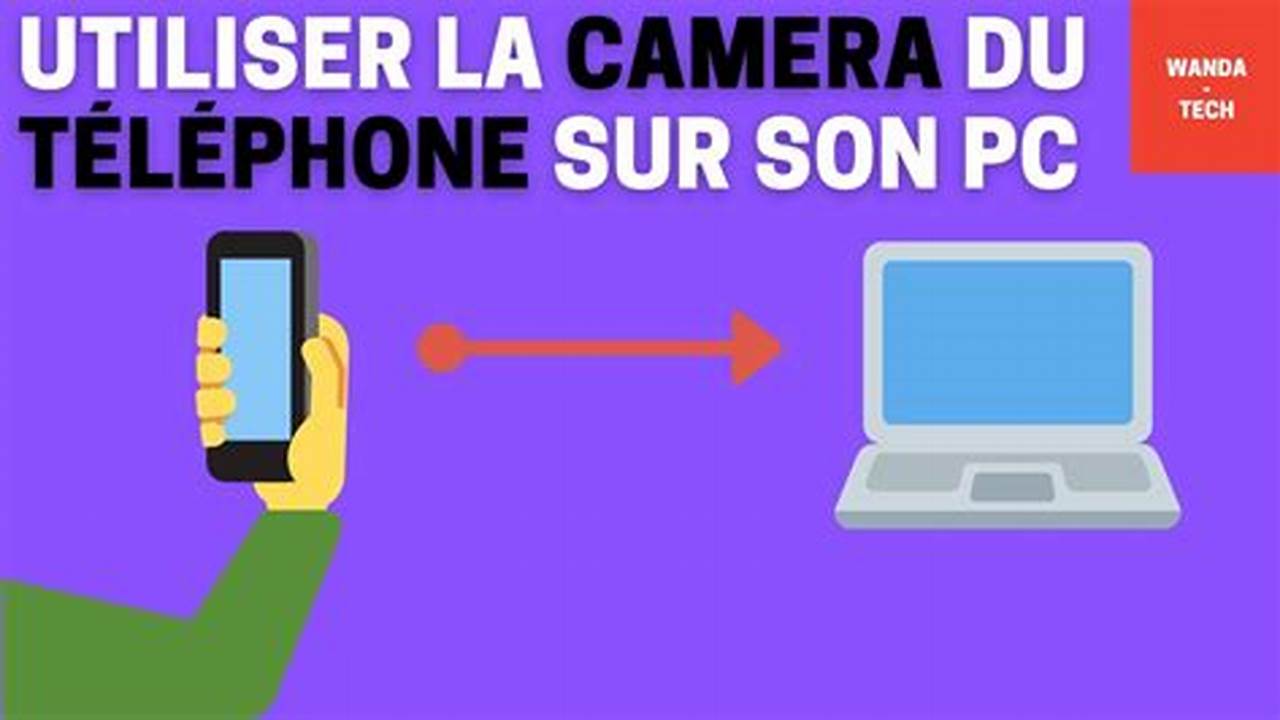 Utiliser La Caméra De Son Téléphone Sur Pc