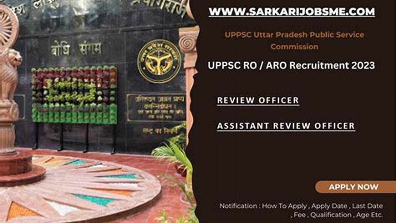 Uttar Pradesh Public Service Commission (Uppsc) Has Given A Notification For The Recruitment Of Assistant Professor, Lecturer, Assistant Radio Officer, Assistant Architect, Research Officer Vacancies., 2024