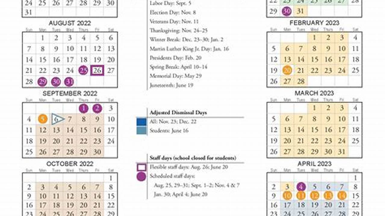 Uva School Calendar 2024-23