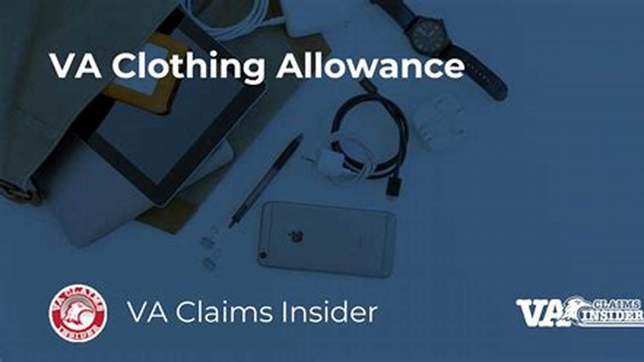 Va Clothing Allowance 2024 List