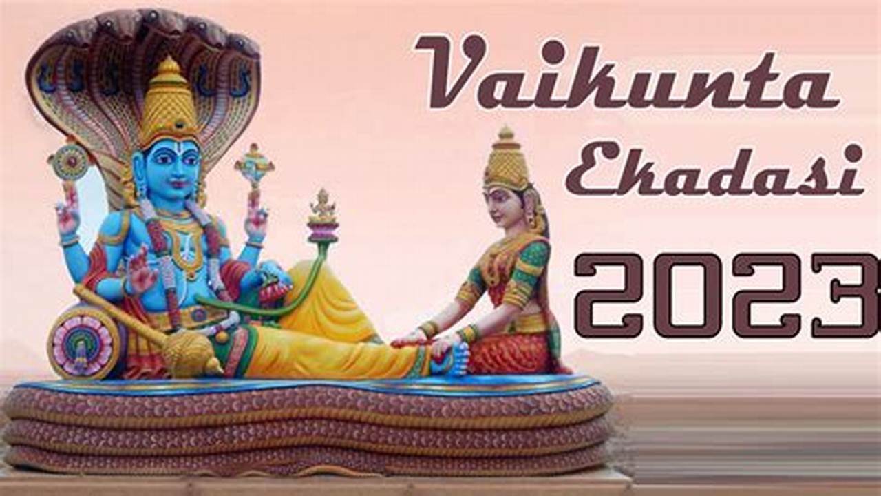 Vaikunta Ekadasi 2024 In Usa