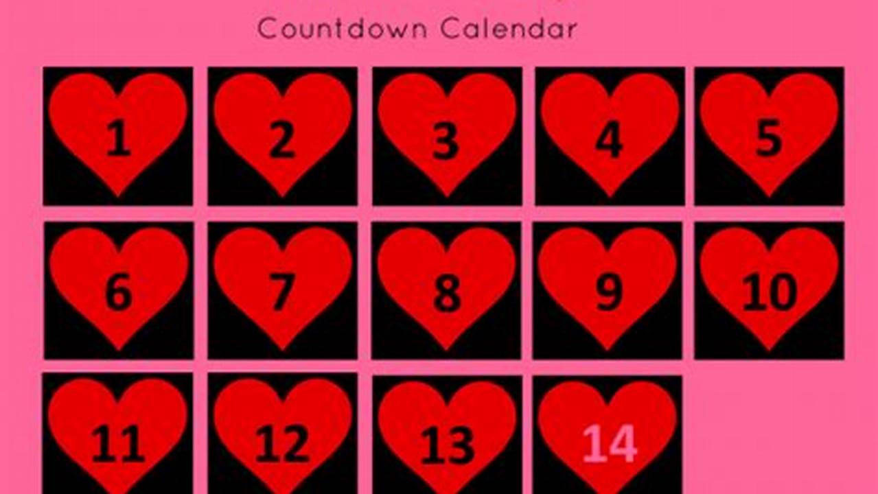 Valentine's Day 2024 Countdown