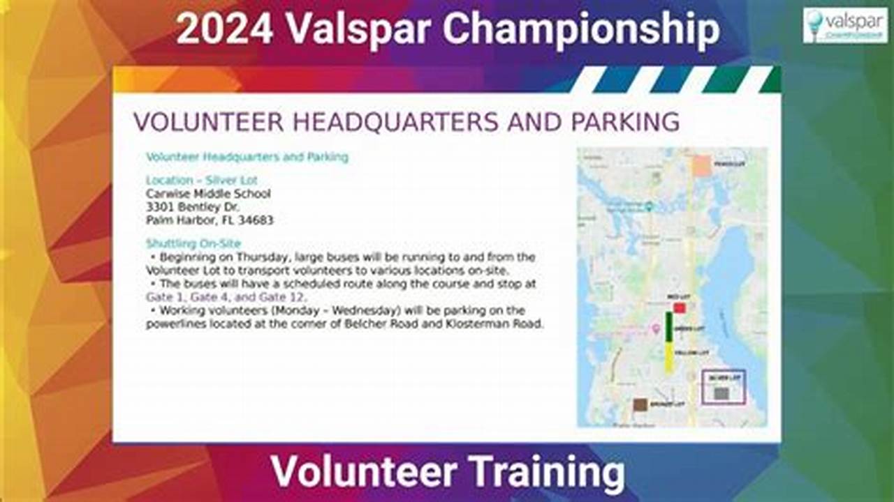 Valspar Championship 2024 Volunteer