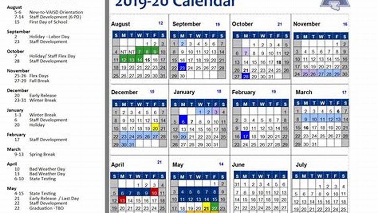 Van Alstyne Isd Calendar