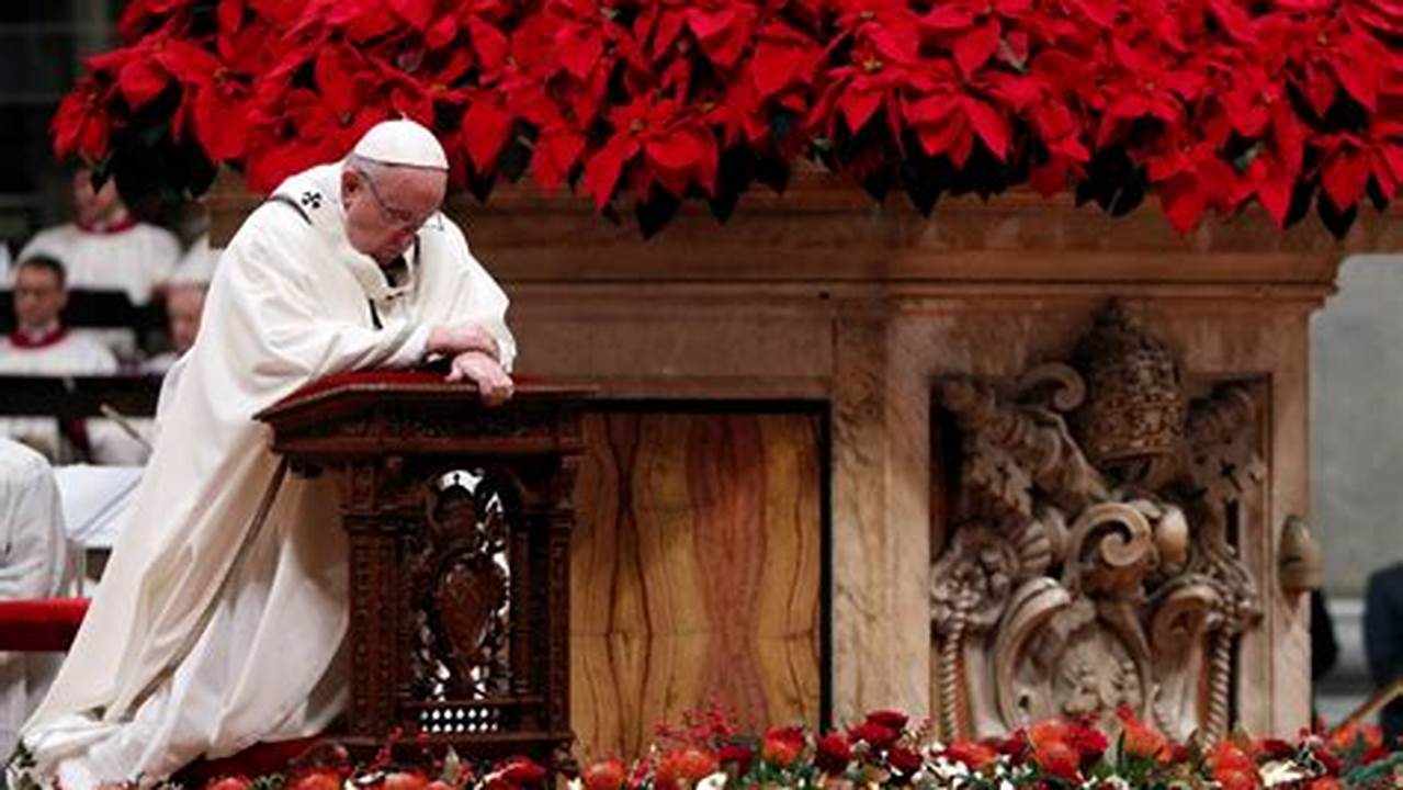 Vatican Christmas Eve Mass 2024 Alfy Louisa