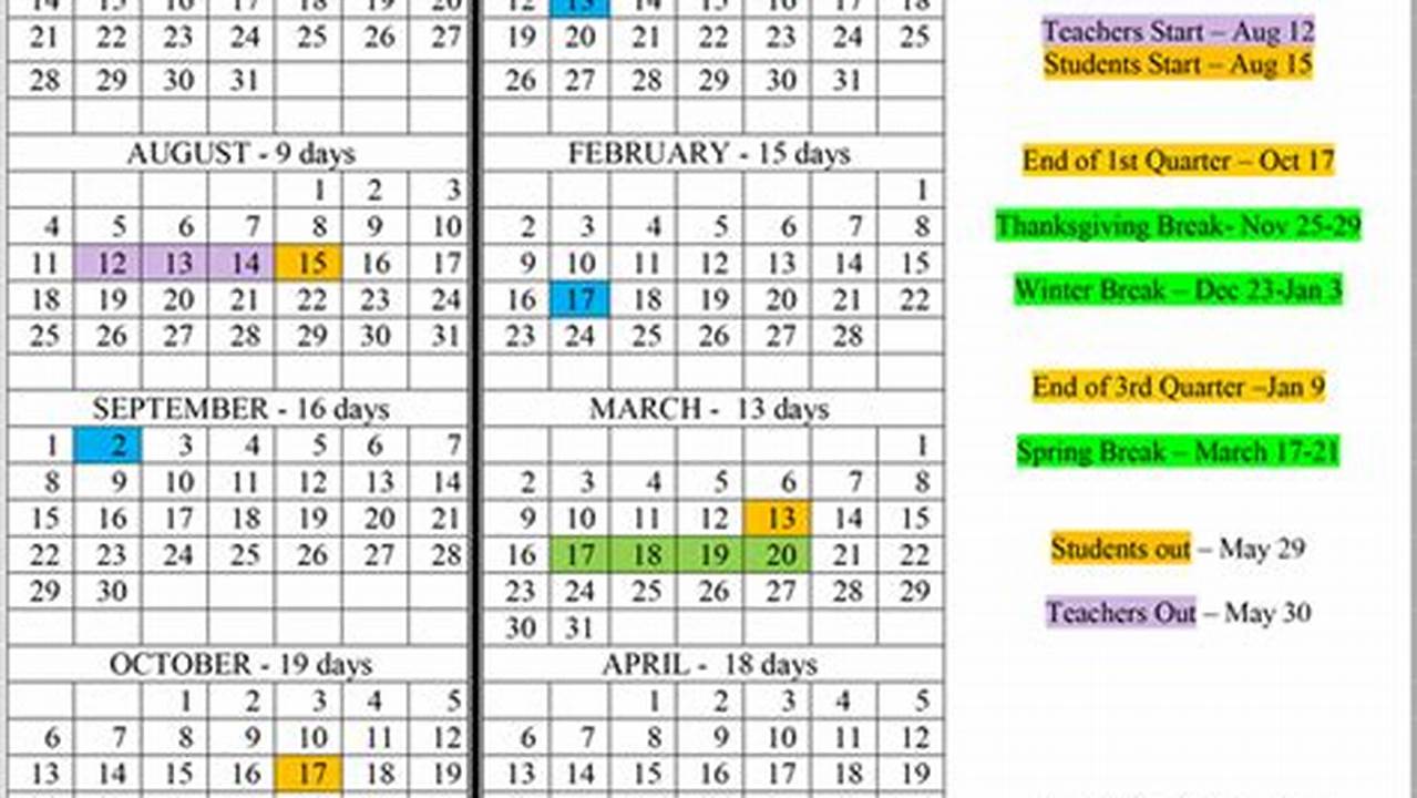 Vbschools Calendar 2024-25