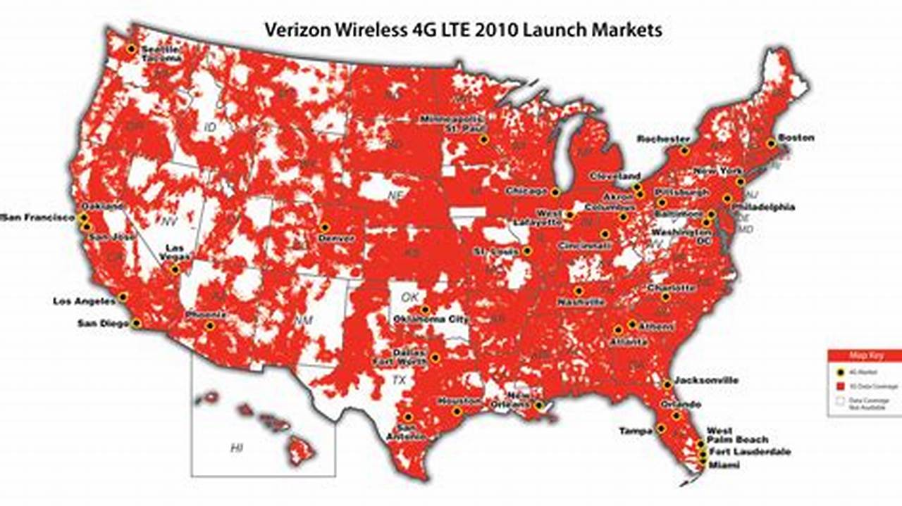 Verizon Map Coverage 2024