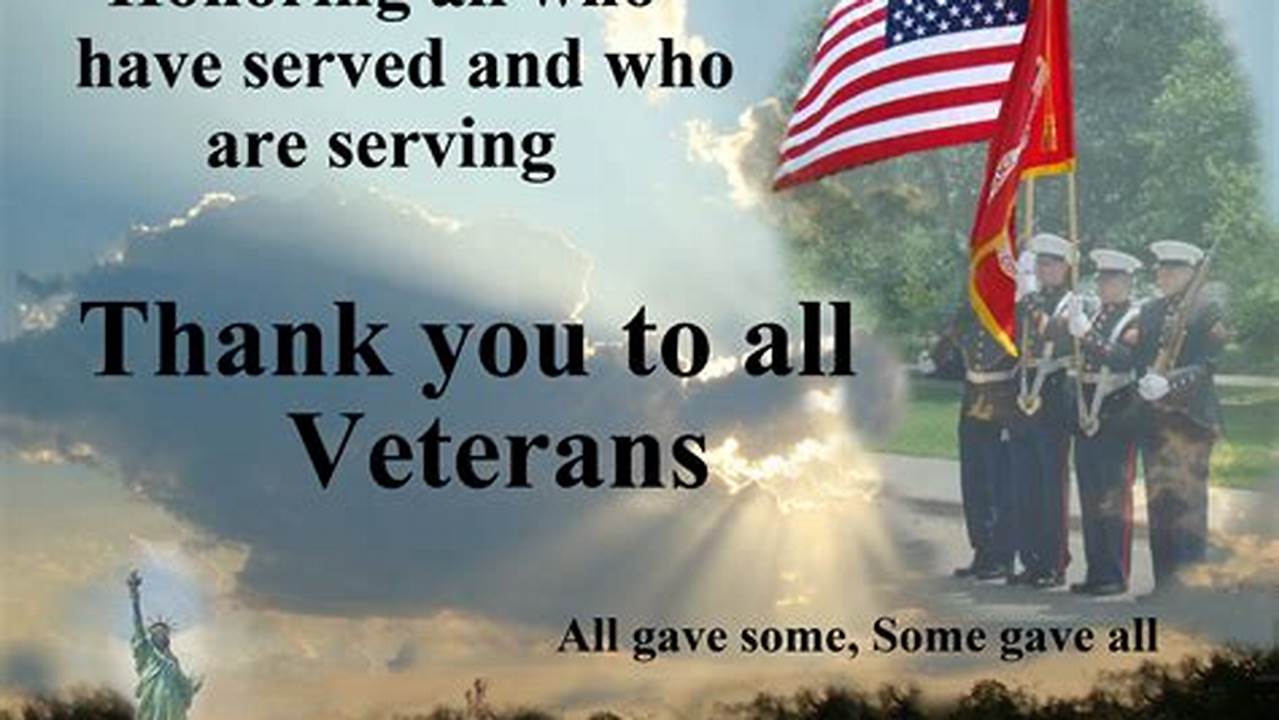 Veterans Day 2024 Thank You Messages Free
