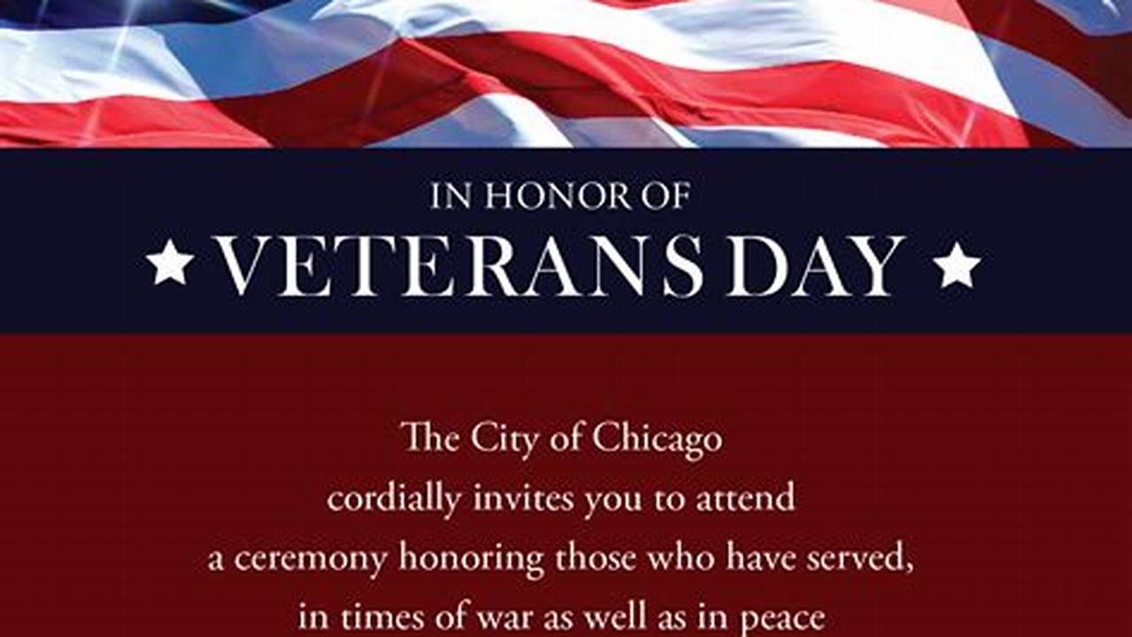 Veterans Day Events Near West Chicago Il