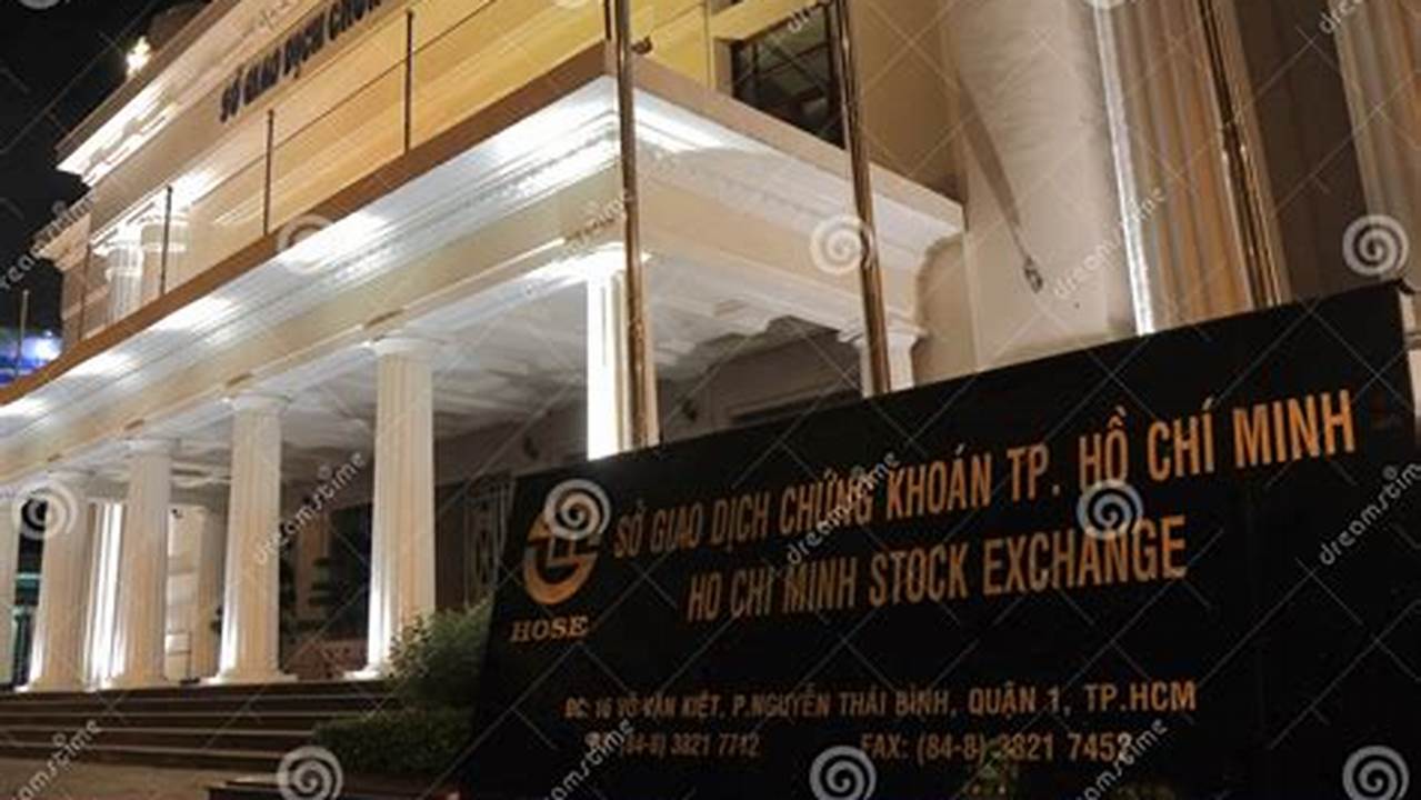 Vietnam Ho Chi Minh City Stock Exchange Chinese New Year Feb 09,, 2024
