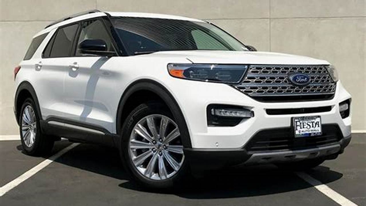 View Detailed Specs, Features And Options For The 2024 Ford Explorer Limited 4Wd At U.s., 2024