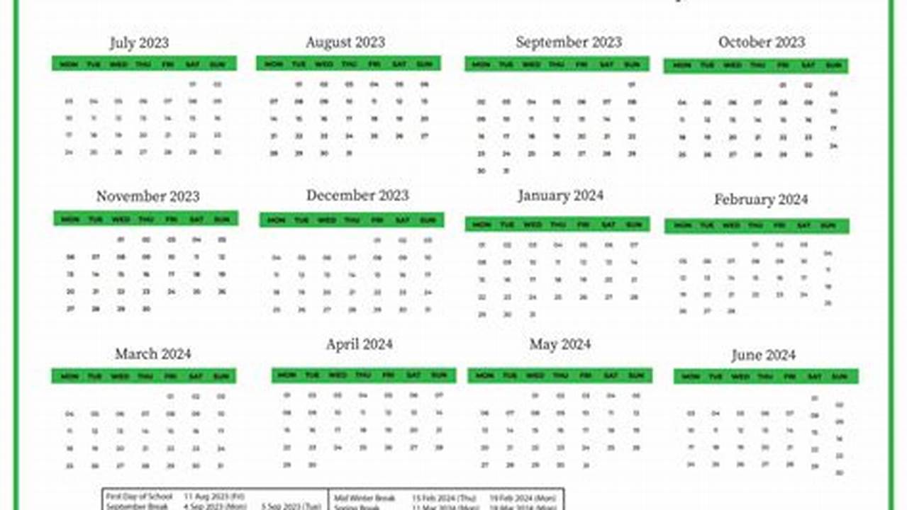 View The Olathe District Calendar;, 2024