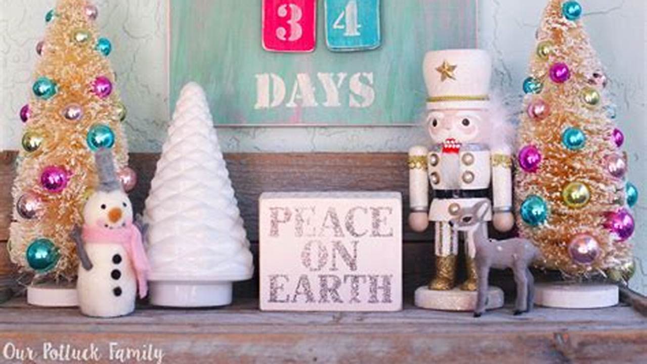 Vintage Christmas Countdown Calendar