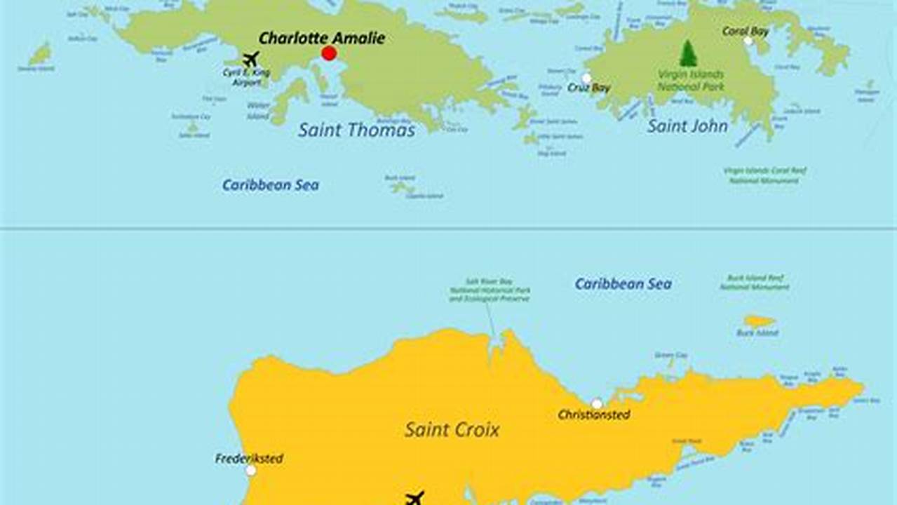 Virgin Islands For $2 Each., 2024