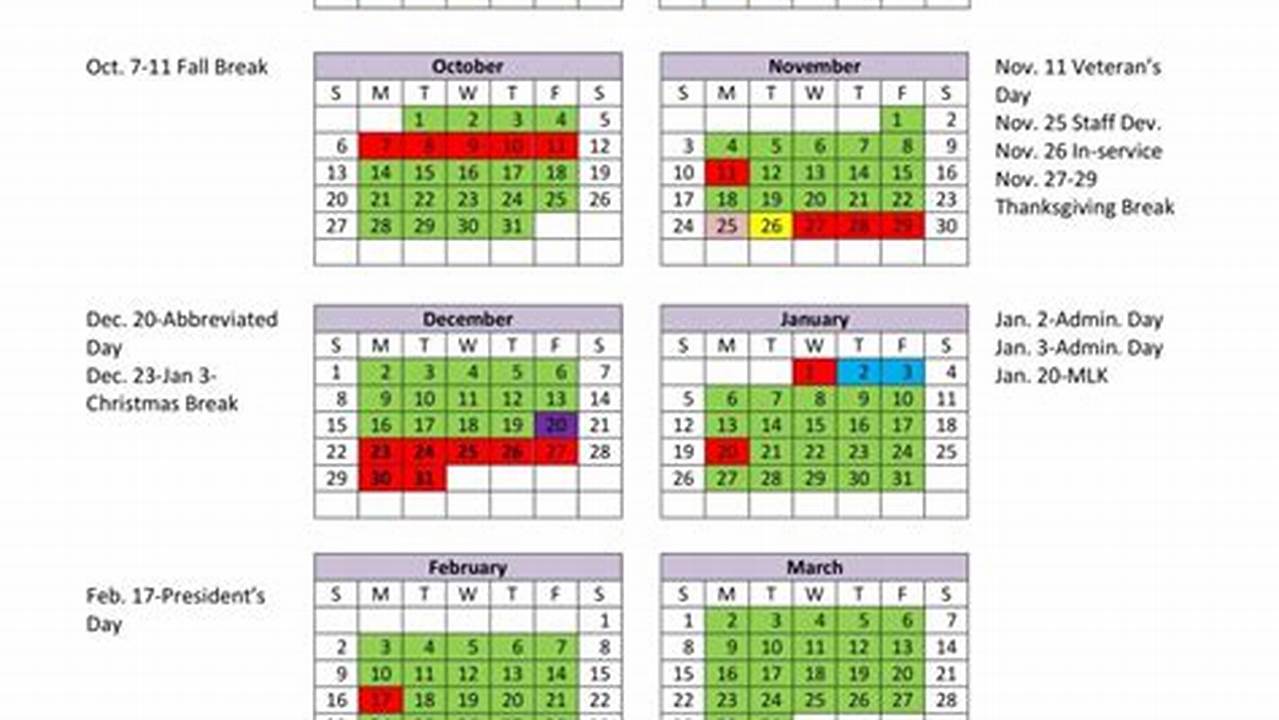 Virginia Tech 2024 Fall Calendar