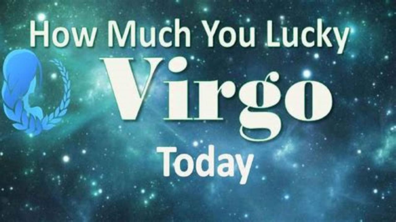 Virgo Lucky Number Today 2024