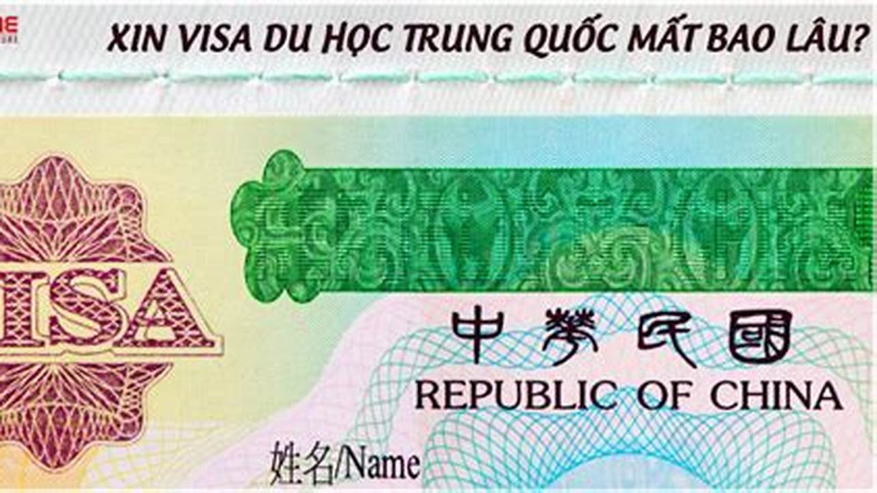 Visa Trung QuốC 2024