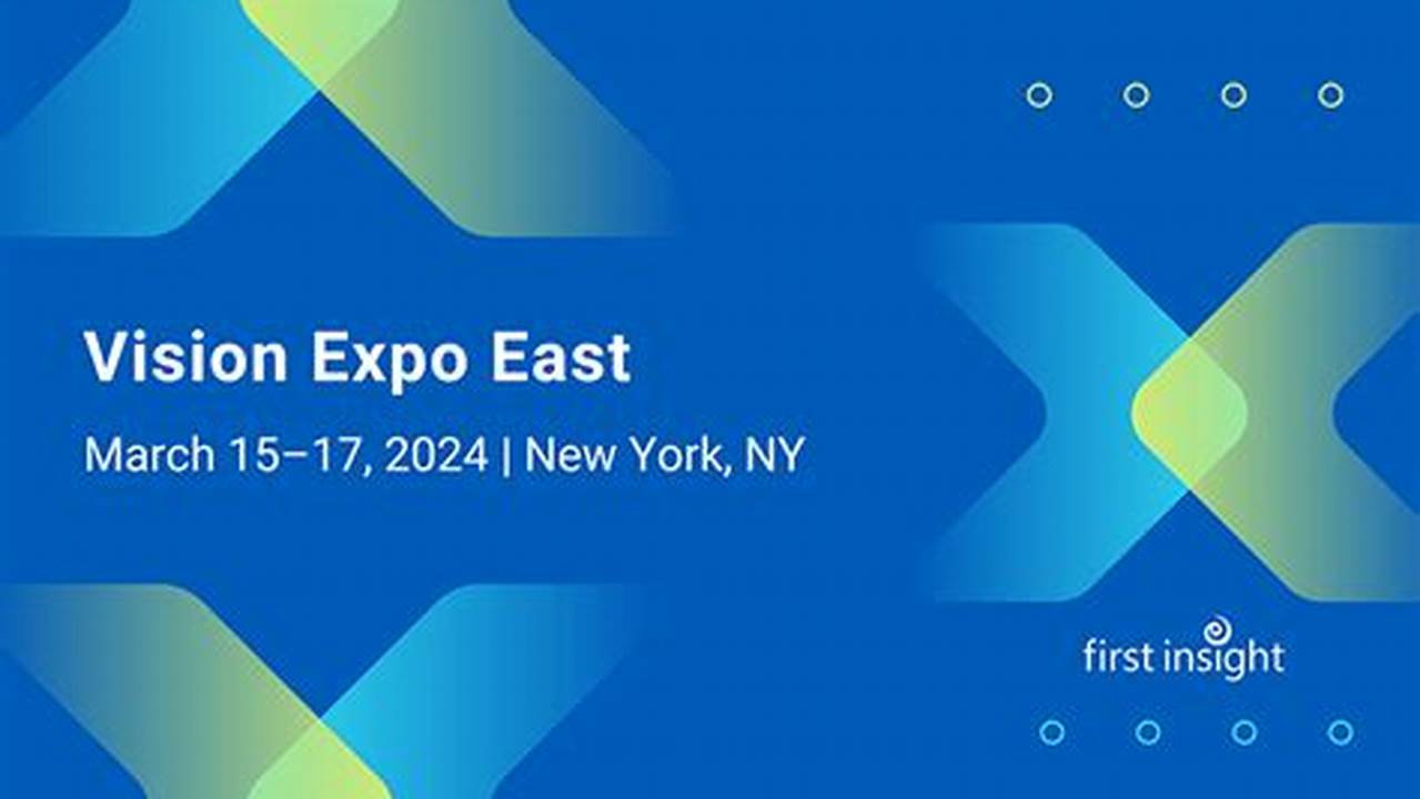 Vision Expo East 2024 Schedule